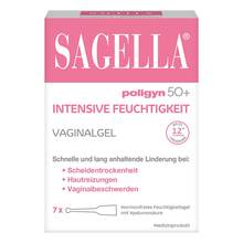 Abbildung: Sagella poligyn 50 + intensive Feuchtigkeit Gel 7 St, Gel PZN 20214157 