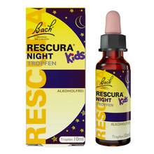 Abbildung: Bachblüten Rescura Night Kids Tropfen alkoholfrei 10 ml, Tropfen PZN 20310292 