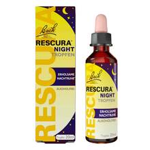 Abbildung: Bachblüten Rescura Night Tropfen alkoholfrei 20 ml, Tropfen PZN 20310323 