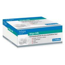 Abbildung: Höga-Silk Pflaster 2,5 cmx5 m 12 St, Pflaster PZN 20377043 