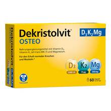 Abbildung: Dekristolvit Osteo D3K2Mg Kapseln 60 St, Kapseln PZN 20391988 