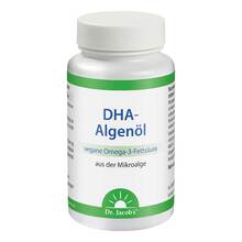 Abbildung: Dha-Algenöl Kapseln Omega-3 vegan Dr.Jacob's 60 St, Kapseln PZN 20393929 