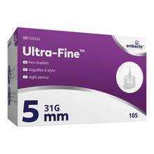 Abbildung: ULTRA-FINE Pen-Nadeln 5 mm 105 St, Kanüle PZN 20539994 