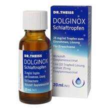 Abbildung: DR.THEISS Dolginox Schlaftropfen 20 ml, Tropfen zum Einnehmen PZN 20612099 