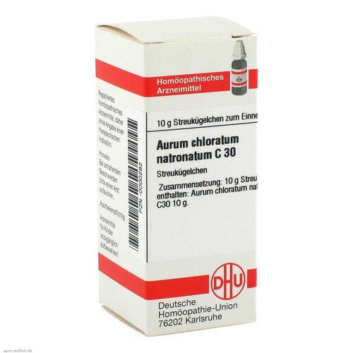 Aurum chloratum natronatum C 30 Globuli - 1
