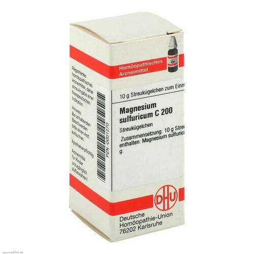 Magnesium sulfuricum C 200 Globuli - 1