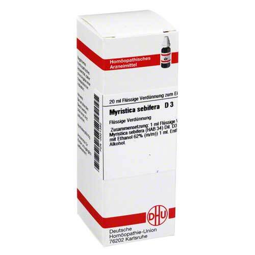 MYRISTICA SEBIFERA D 3 Dilution - 1
