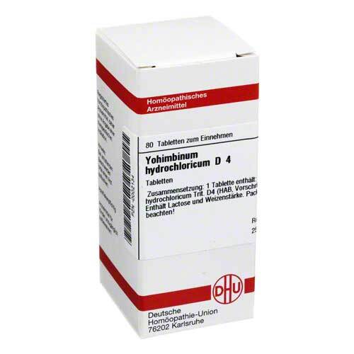 YOHIMBINUM HYDROCHLORICUM D 4 Tabletten - 1