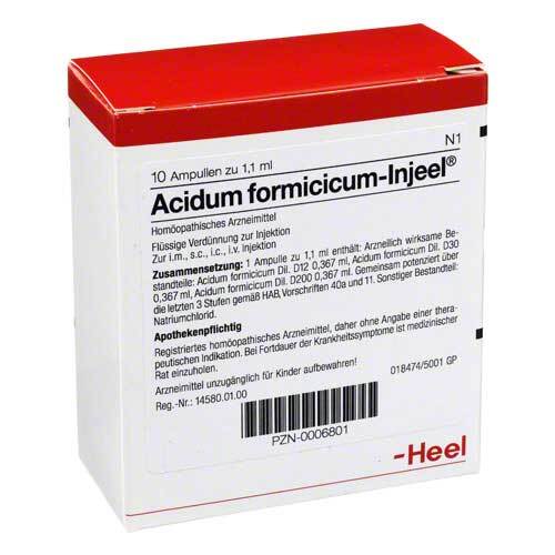 ACIDUM FORMICICUM INJEEL Ampullen - 1