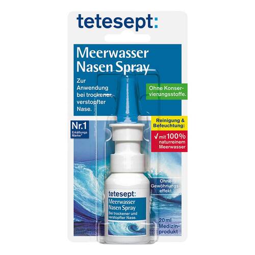 Tetesept Meerwasser Nasenspray - 1
