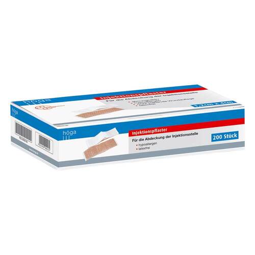 INJEKTIONSPFLASTER hypoallergen 1,2x4 cm - 1