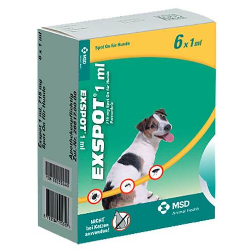 Exspot L&ouml;sung f&uuml;r Hunde - 1