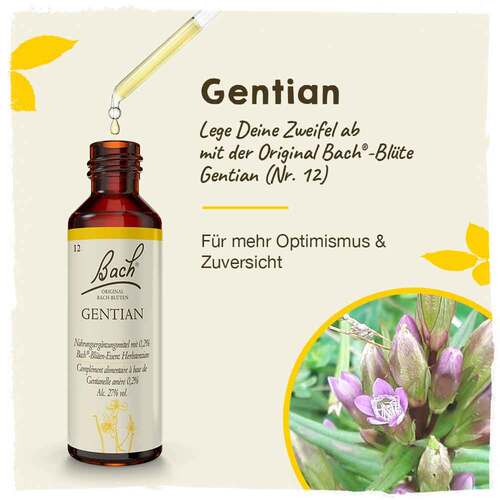 Bachbl&uuml;ten Gentian Tropfen - 2