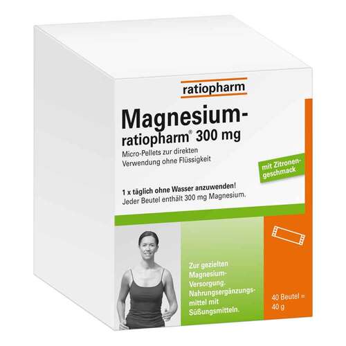 Magnesium-Ratiopharm 300 mg Micro-Pellets mit Granulat  - 1