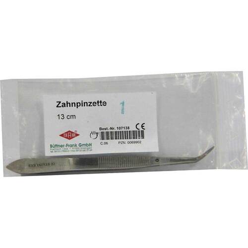 PINZETTE Zahn gebogen - 1