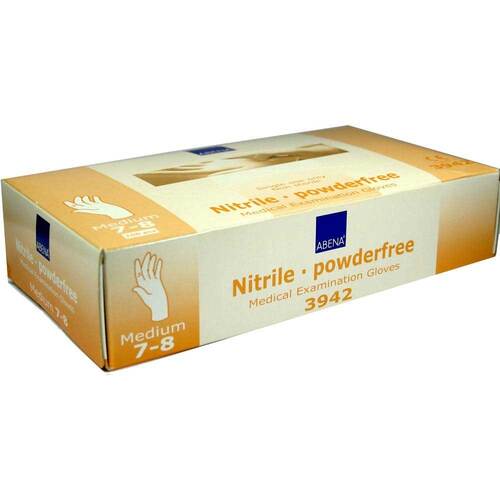 Nitril Handschuhe akzeleratorenfrei puderfrei M - 1