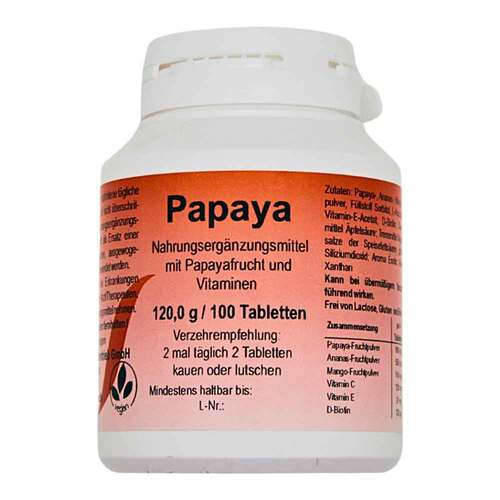 PAPAYA KAUTABLETTEN - 1