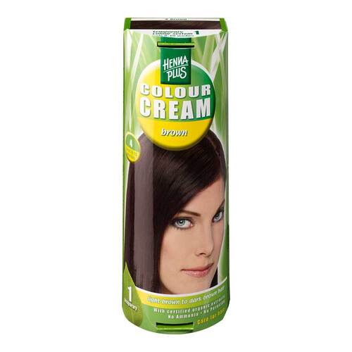 Hennaplus Colour Cream brown 4 - 1
