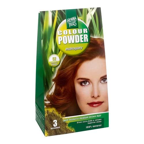 Hennaplus Colour Powder mahagony 52 - 1