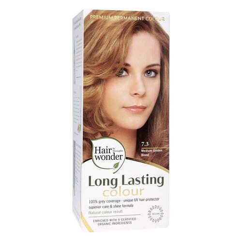 Hennaplus Long Lasting medium golden blond 7,3 - 1