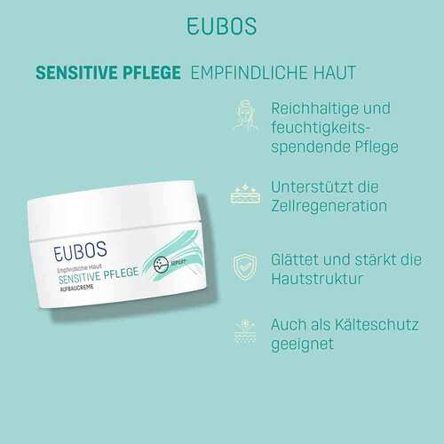 Eubos Sensitive Aufbaucreme Nachtpflege - 3