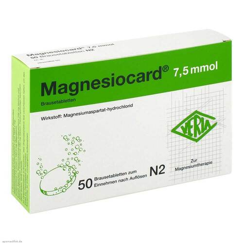 Magnesiocard 7,5 mmol Brausetabletten - 1