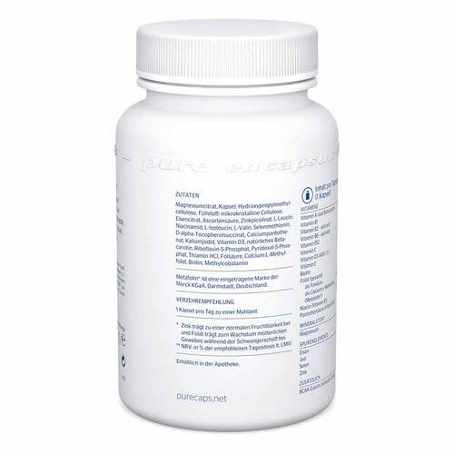 Pure Encapsulations Schwangerschafts-Formel Kapseln  - 3