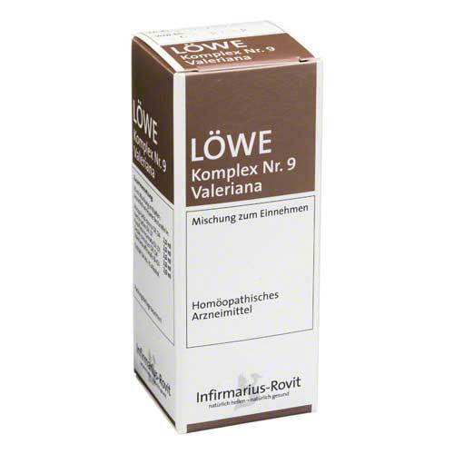 L&ouml;we Komplex Nr.9 Valeriana Tropfen - 1