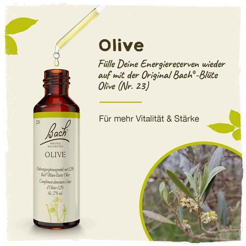 Bachbl&uuml;ten Olive Tropfen - 2