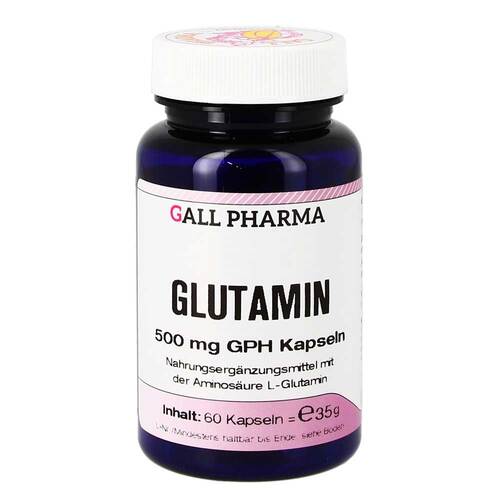Glutamin 500 mg Gph Kapseln - 1
