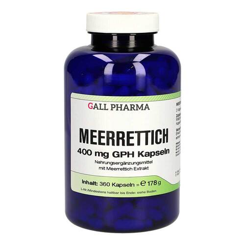 MEERRETTICH 400 mg GPH Kapseln - 1