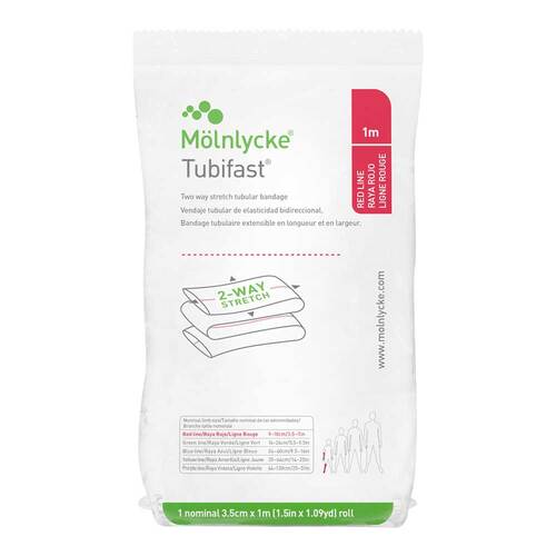TUBIFAST 2-Way Stretch 3,5 cmx1 m rot - 1