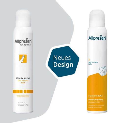 Allpresan Fu&szlig; spezial Nr.3 sehr trock.Haut Schaum - 4