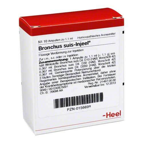BRONCHUS suis Injeel Ampullen - 1