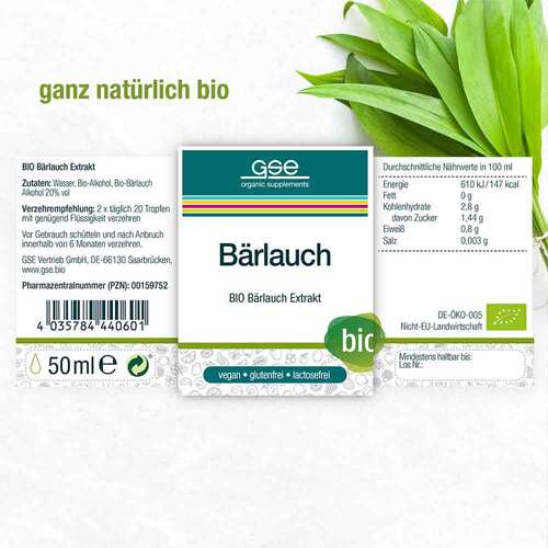 Gse B&auml;rlauch Extrakt Bio 23% V / V Liquidum - 2