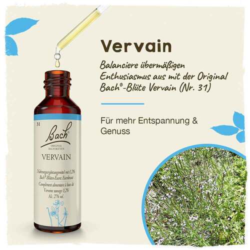 Bachbl&uuml;ten Vervain Tropfen - 2