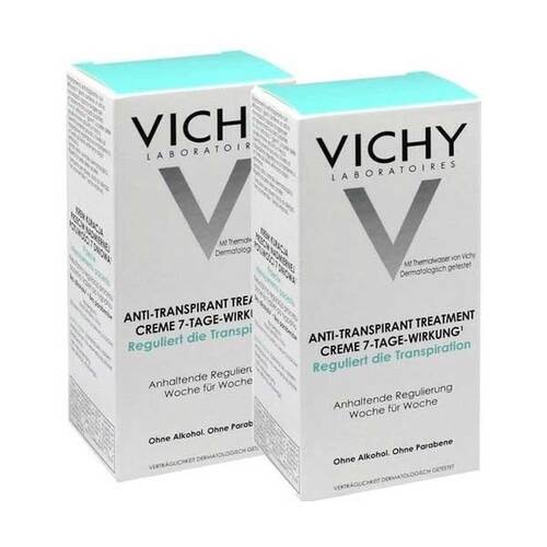 Vichy Deo Creme regulierend Doppelpack - 1