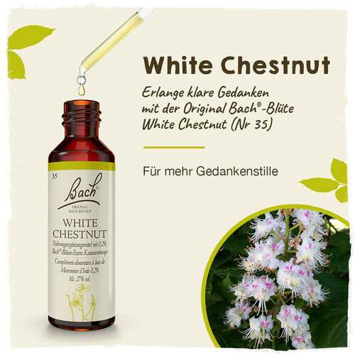 Bachbl&uuml;ten White Chestnut Tropfen - 2