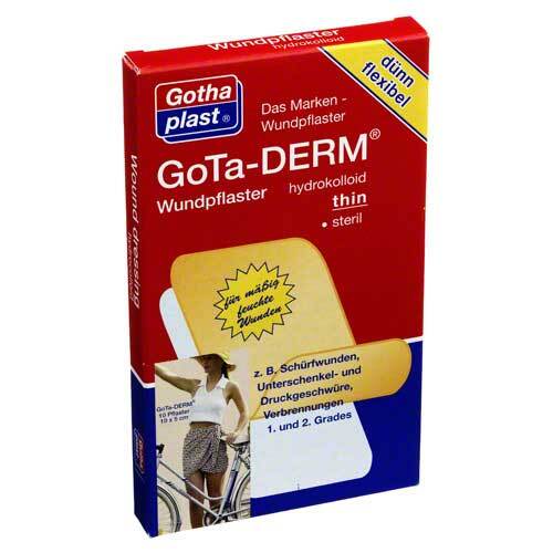 Gota-Derm thin hydrokoll.Wundpflaster steril 5x10 cm - 1
