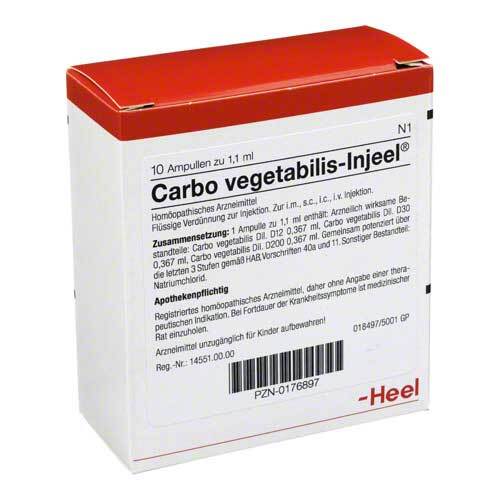 CARBO VEGETABILIS INJEEL Ampullen - 1