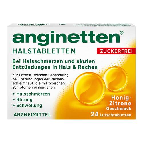 Anginetten Halstabletten zuckerfrei - 1