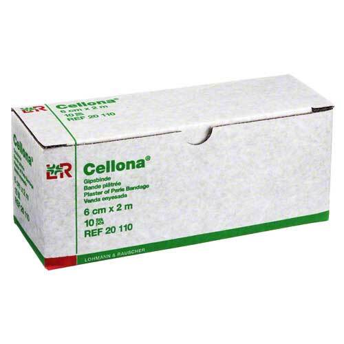 CELLONA Gipsbinden 6 cmx2 m - 1