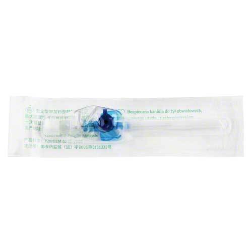Vasofix Safety Kan&uuml;le 22 G 0,9x25 mm blau - 1