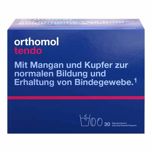 Orthomol Tendo Granulat / Kapseln /Tabletten Kombipack. - 1