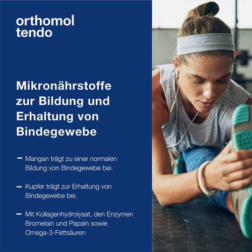 Orthomol Tendo Granulat / Kapseln /Tabletten Kombipack. - 3