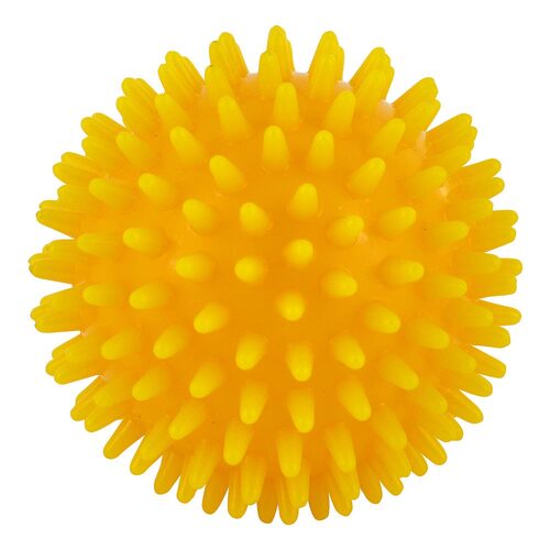 Igelball 8 cm gelb - 1