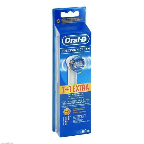 Oral-B Aufsteckb&uuml;rsten Precision Clean 7 + 1 - 1