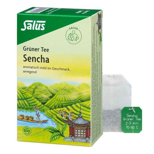 Gr&uuml;ner Tee Bio Salus Filterbeutel - 1