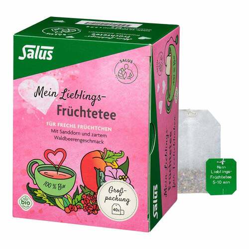 Mein Lieblings-Fr&uuml;chte-Tee Bio Salus Filterbeutel - 1