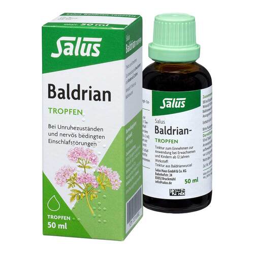 Baldrian Tropfen Baldriantinktur Bio Salus - 1